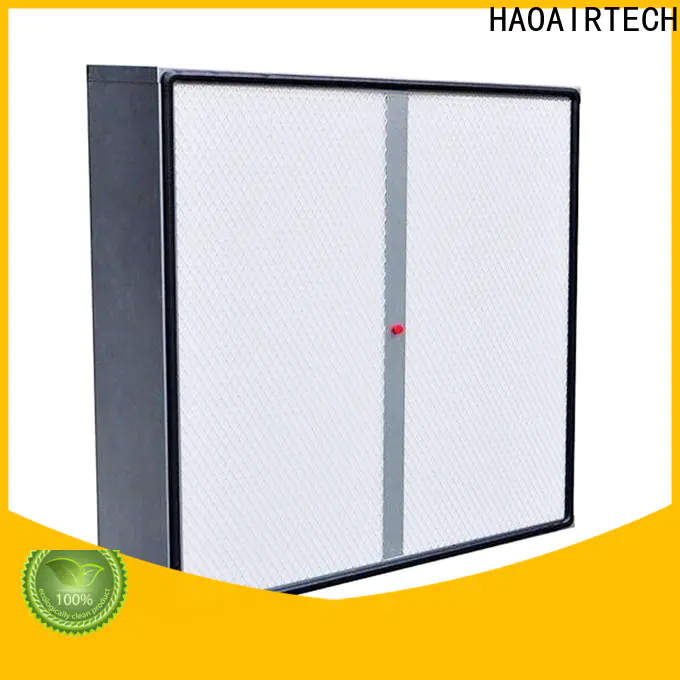 HAOAIRTECH absolute hepa filter manufacturers with one side gasket for air cleaner