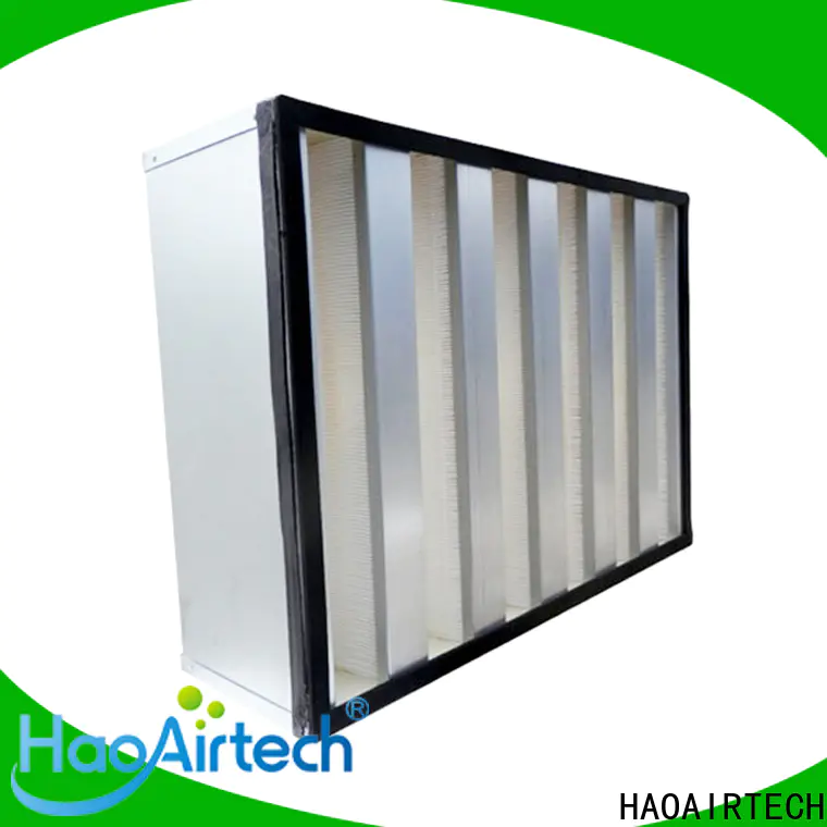 HAOAIRTECH h13 hepa filter with dop port for air cleaner