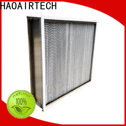 HAOAIRTECH hepa air filters for home with alu frame for prefiltration