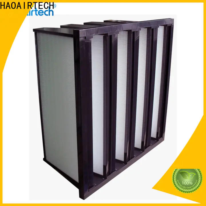 professional hvac air filters with gl interlocker frame for healthcare