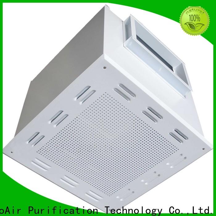 dop filter fan unit with internal fan for for non uniform clean rooms