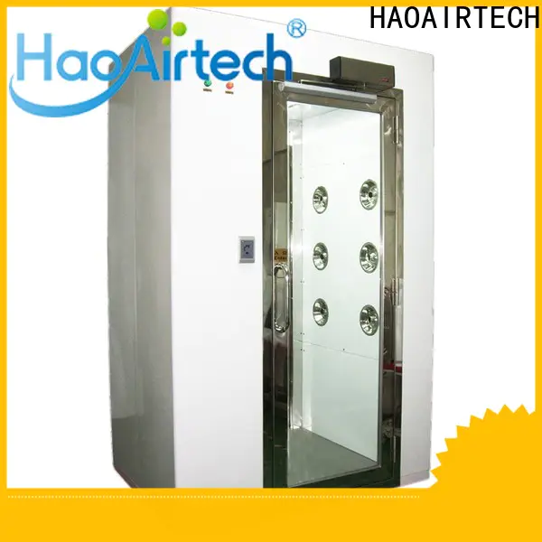 HAOAIRTECH air shower system with stainless steel for pallet cargo