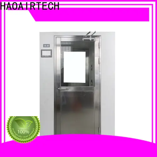 HAOAIRTECH air shower design with stainless steel for large scale semiconductor factory