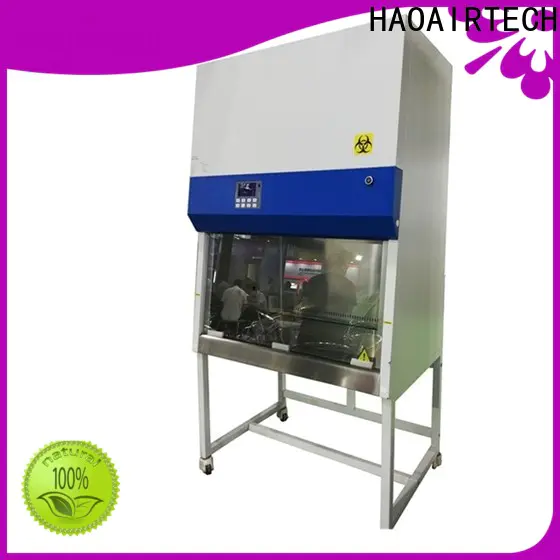 HAOAIRTECH stainless steel vertical laminar flow cabinet with hepa filtred for optoelectronic industry