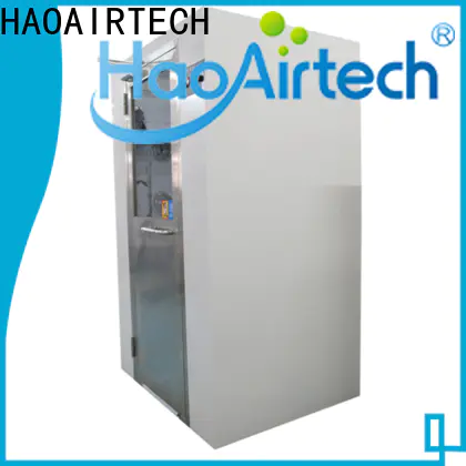HAOAIRTECH blowing air shower clean room with stainless steel for forklift
