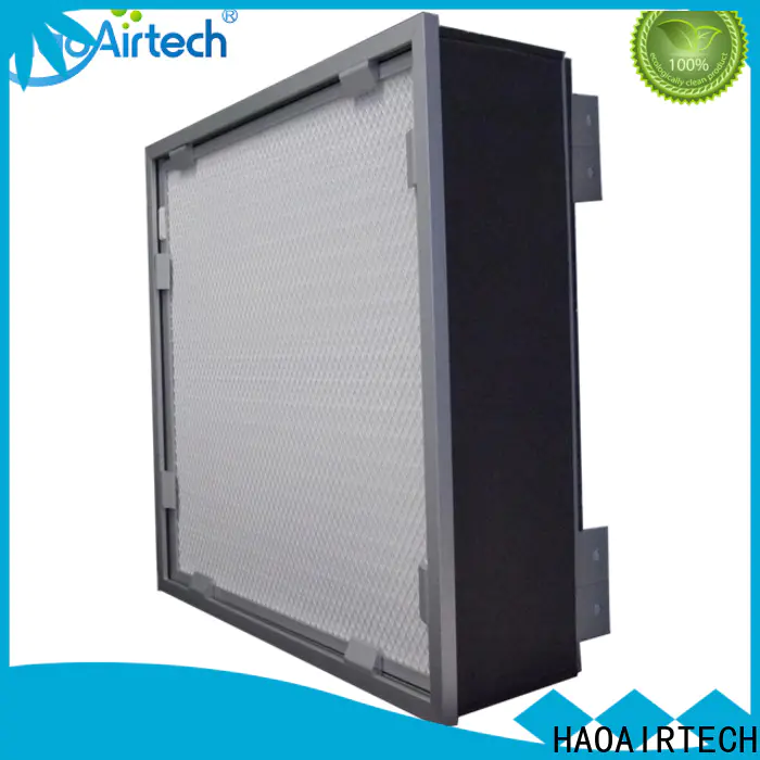 HAOAIRTECH h12 hepa filter with flanger for dust colletor hospital