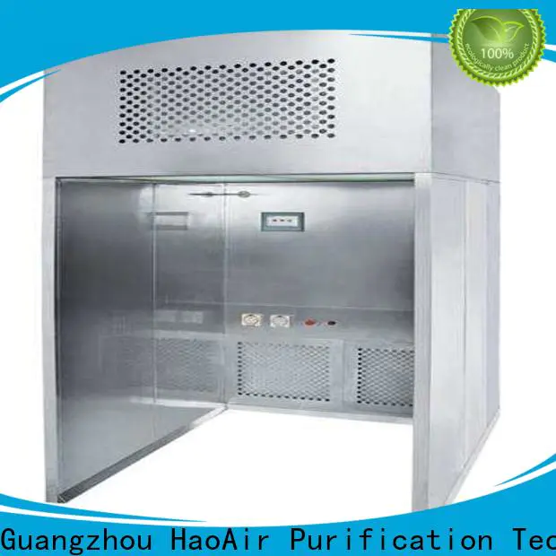 stainless steel downflow booth gmp modular design for biological pharmacy