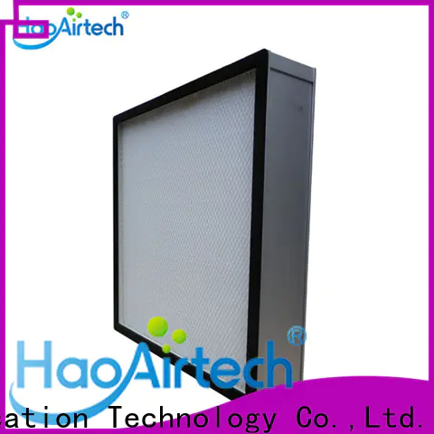 disposable ulpa filter with hood for electronic industry