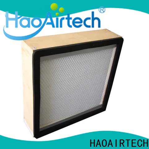 HAOAIRTECH absolute vacuum cleaner hepa filter with hood for air cleaner