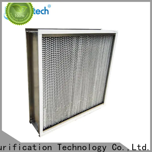 gel seal hepa filter h14 with hood for electronic industry
