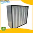 HAOAIRTECH ulpa air filter hepa with al clapboard for dust colletor hospital