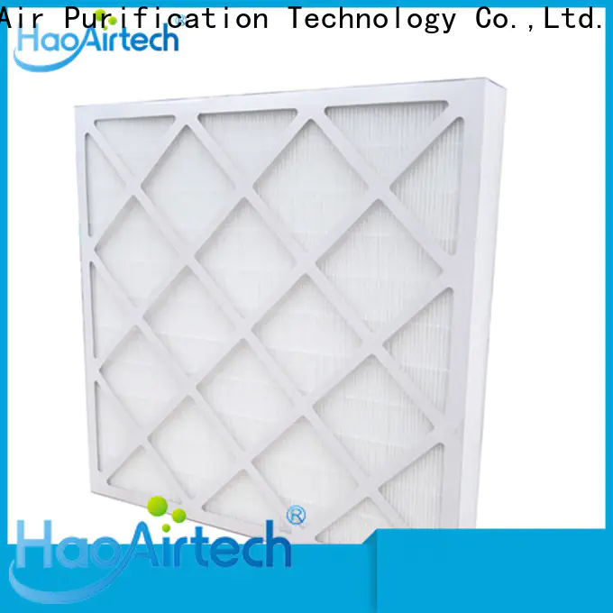 HAOAIRTECH air filter hepa with hood for dust colletor hospital