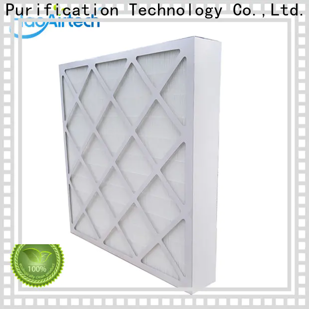 HAOAIRTECH ulpa hepa filter h14 with dop port for dust colletor hospital