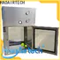 HAOAIRTECH electronic cleanroom pass box with baked painting for cargo