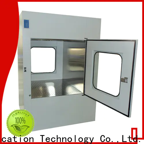 HAOAIRTECH electronic pass box clean room with conveyor line for hvac system