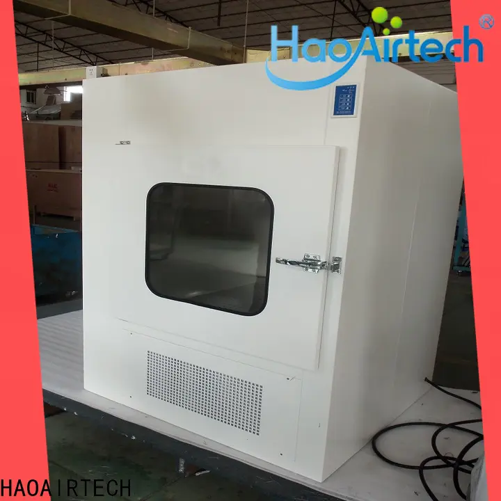 HAOAIRTECH pass box manufacturers with laminar air flow for cargo