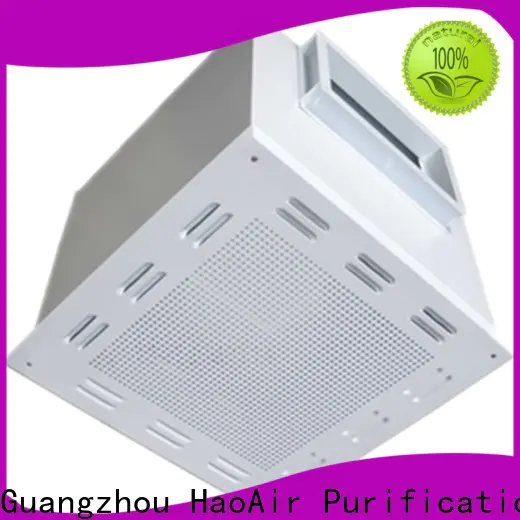 HAOAIRTECH hepa filter box units for for non uniform clean rooms