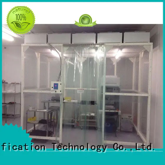 portable clean room design vertical laminar flow booth for sterile food and drug production