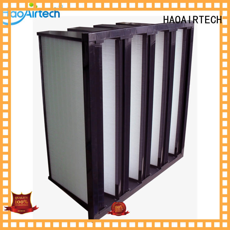 HAOAIRTECH professional Rigid box filter high quality for commercial buidings