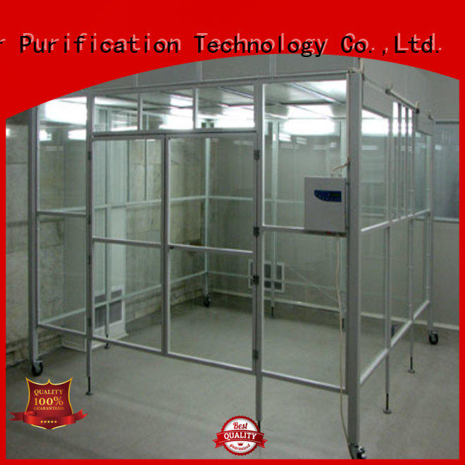 HAOAIRTECH softwall cleanroom with ffu for semiconductor factory