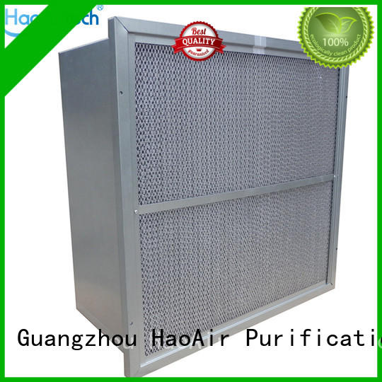 frame air HAOAIRTECH Brand Rigid box filter
