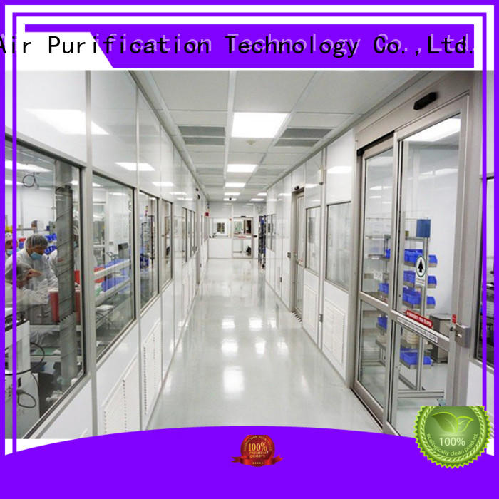 HAOAIRTECH capsule softwall hardwall cleanroom vertical laminar flow booth for semiconductor factory