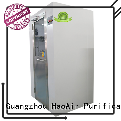 HAOAIRTECH air shower clean room with stainless steel for large scale semiconductor factory