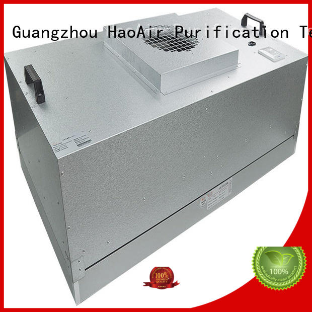 HAOAIRTECH Brand efficiency fan fan filter unit manufacture