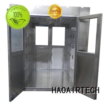 HAOAIRTECH blowing clean room manufacturers with stainless steel for pallet cargo