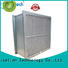 HAOAIRTECH secondary compact rigid filter with abs frame for schools and universities