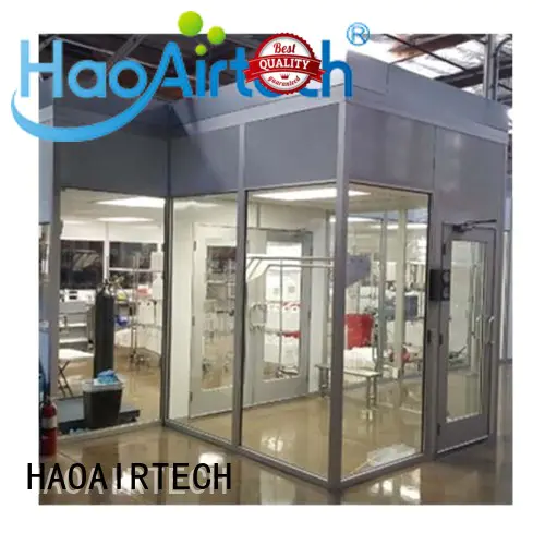 HAOAIRTECH capsule softwall softwall cleanroom enclosures for sterile food and drug production
