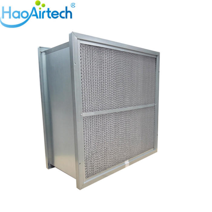 hot sale hvac air filters with gl interlocker frame for food and beverage
