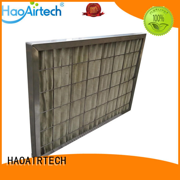 HAOAIRTECH professional high temperature air filter with large air volume for filtration pharmaceutical factory