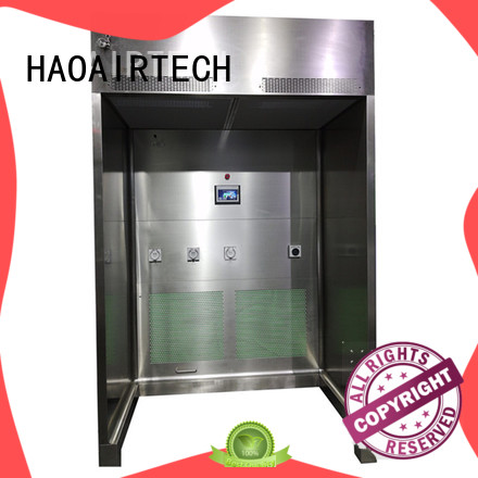 HAOAIRTECH down flow containment dispensing booth manufacturer for dust pollution control