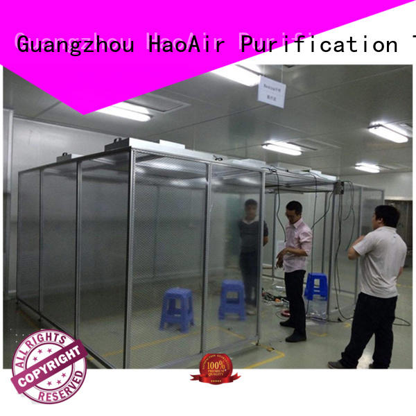 high efficiency clean room manufacturers with antistatic vinyl curtain online