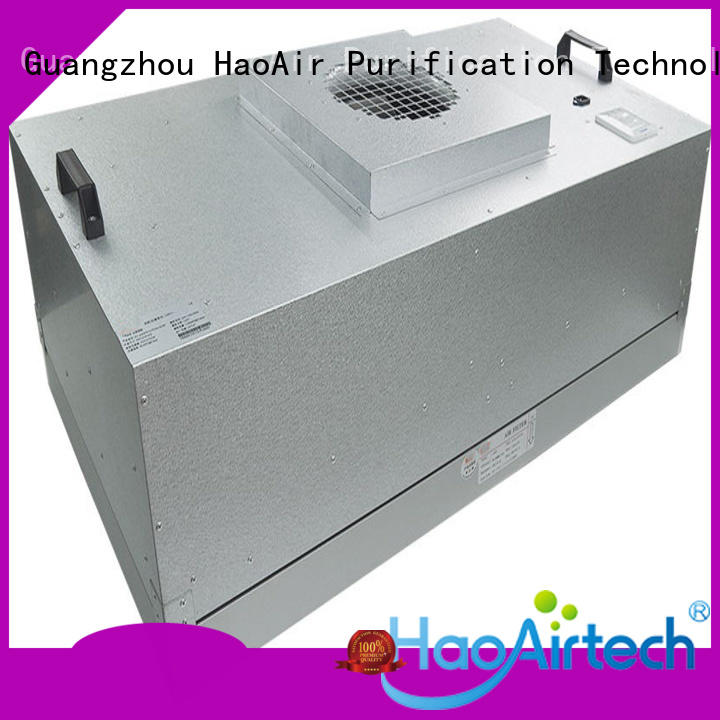 High Efficiency Fan Filter Units with HEPA filter