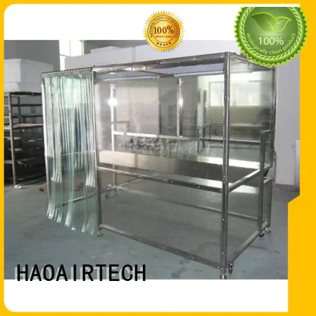 HAOAIRTECH simple clean room manufacturers with ffu for semiconductor factory