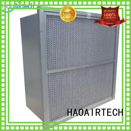 HAOAIRTECH compact rigid filter with abs frame for healthcare