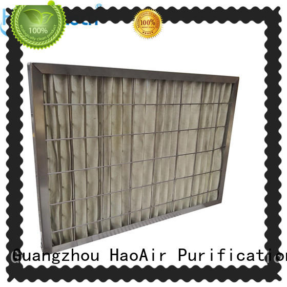 HAOAIRTECH high temperature filter with alu frame for spraying plant