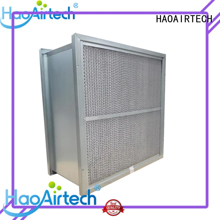 ashare Rigid box filter with big air volume for industry