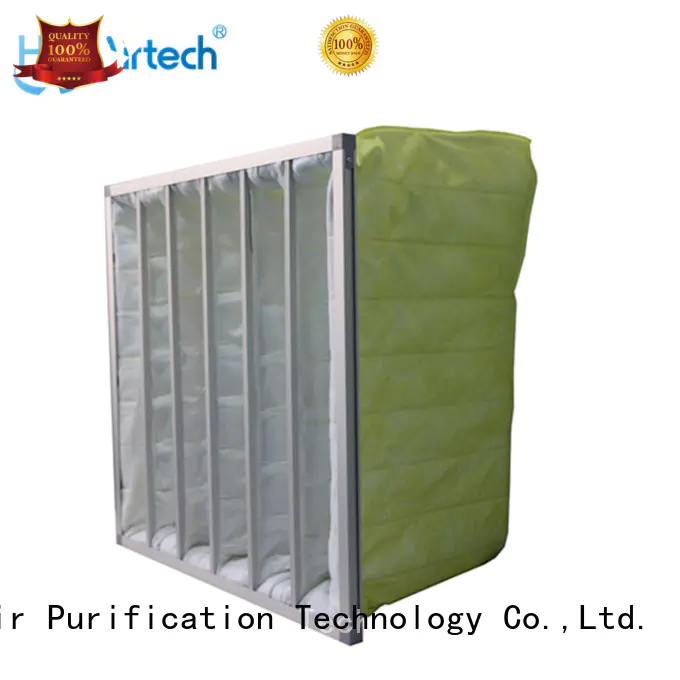 HAOAIRTECH fibre bag filter supplier for central air conditioning ventilation system