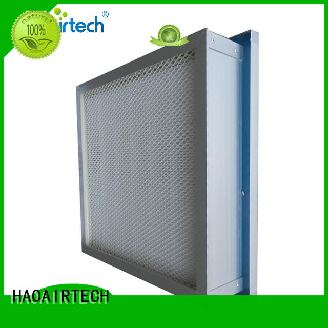 gel seal h13 hepa filter with flanger for air cleaner