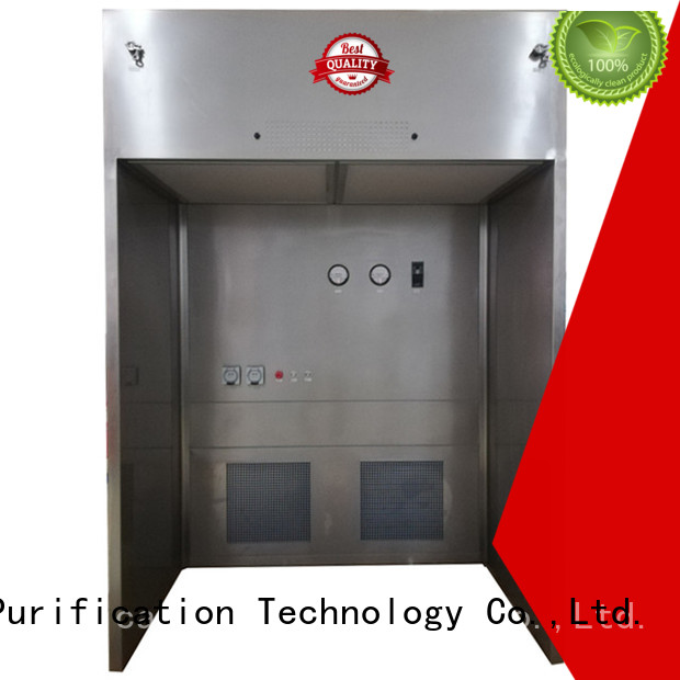 HAOAIRTECH plc controlled powder dispensing booth gmp modular design for dust pollution control