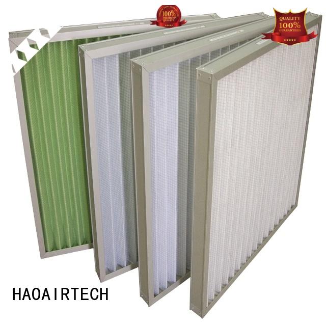 Pleated Primary Air Filter With Metal Frame