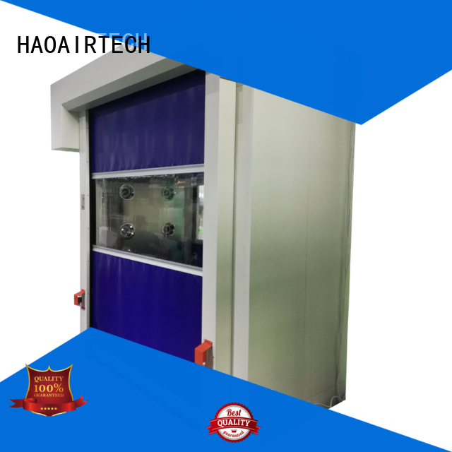 HAOAIRTECH air shower manufacturer with top side air flow for oil refinery