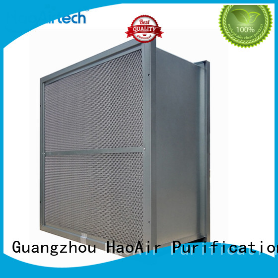 pleat high temperature filter with large air volume for spraying plant