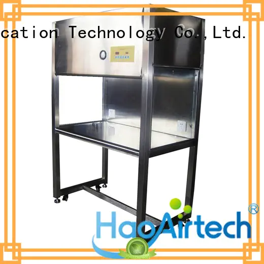 HAOAIRTECH benchtop laminar flow hood workstation for optoelectronic industry
