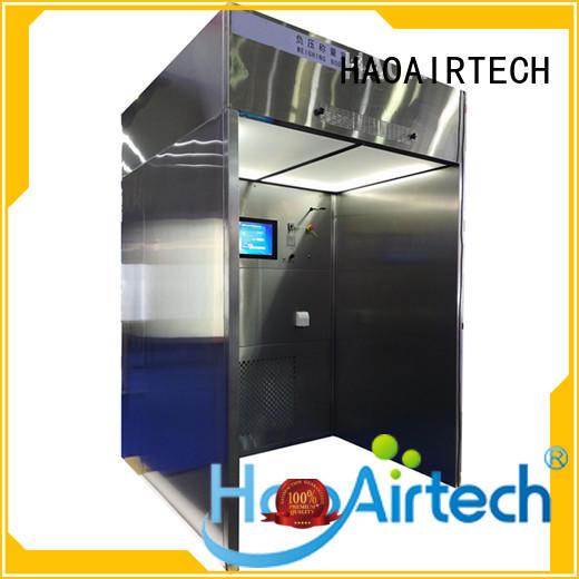 HAOAIRTECH stainless steel downflow booth gmp modular design for pharmacon