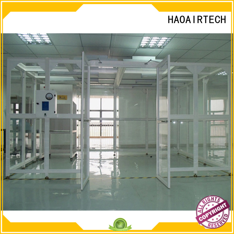 HAOAIRTECH simple modular clean room manufacturers with constant temperature and humidity controlled online