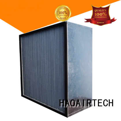 ulpa h14 hepa filter with al clapboard for electronic industry